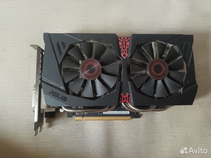 Видеокарта Asus GeForce GTX 960 Strix 4gb