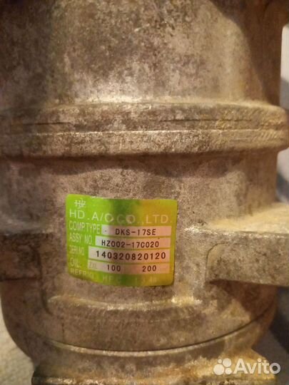 Компрессор кондиционера на газель Некст