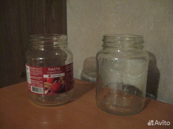 Банки чистые пустые 0,25 и 0,50 без крышек