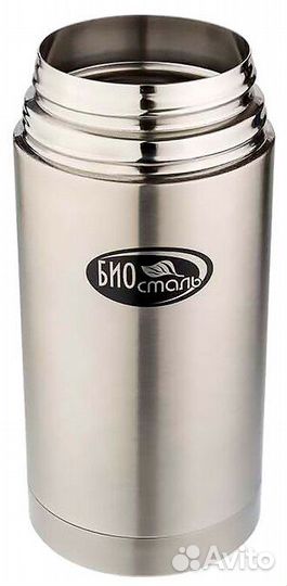 Термос biostal широкое горло, чехол, суповой 1л