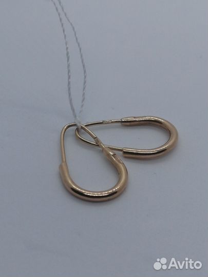 Серьги Золото