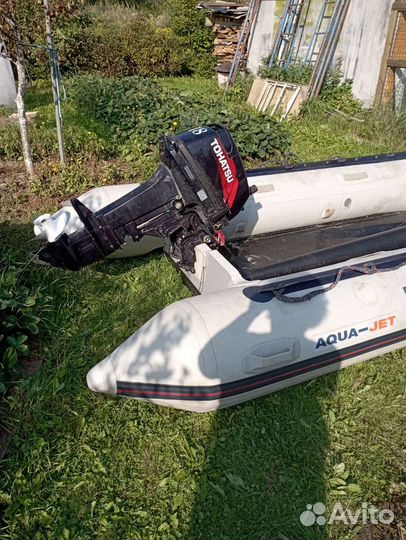 Лодка Aqua Jet 360 с мотором Toxatsy 18 л. с