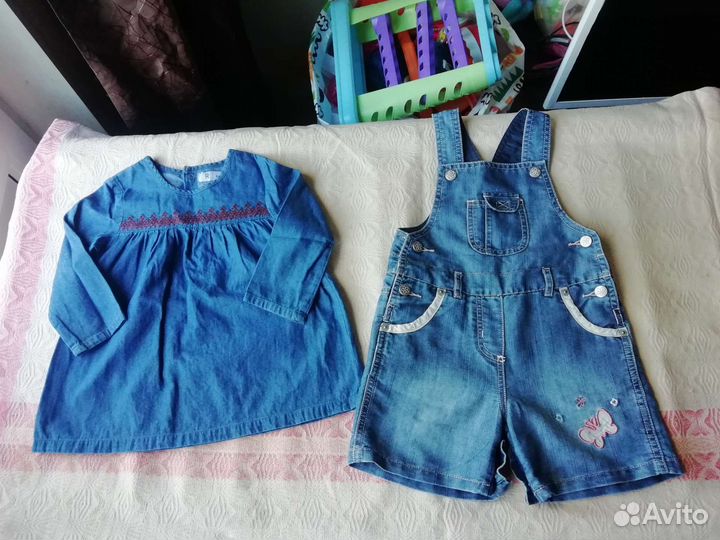 Пакет детских вещей для девочки