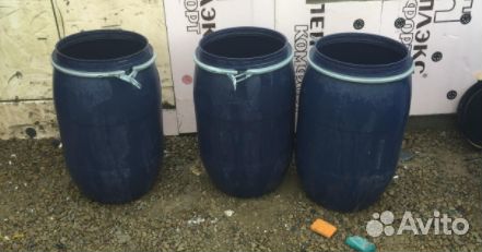 Бочки пластиковые