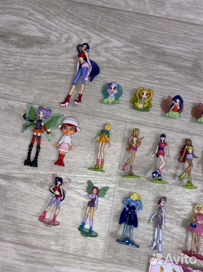Фигурки винкс из киндера
