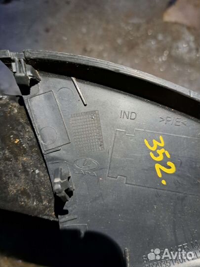 Заглушка крышка накладка на зеркала на Рено Логан