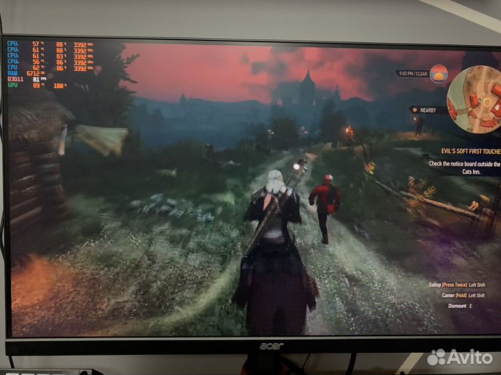 Бюджетный игровой пк (i5-4570/16GB/RX 570)