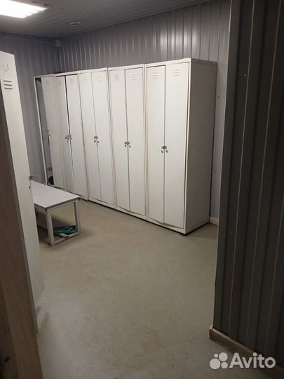 Технический блок на металлокаркасе