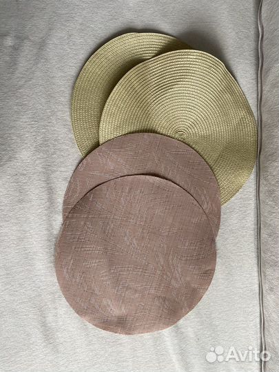 Салфетки на стол круглые