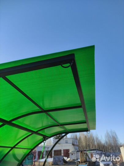 Садовые качели ажурные