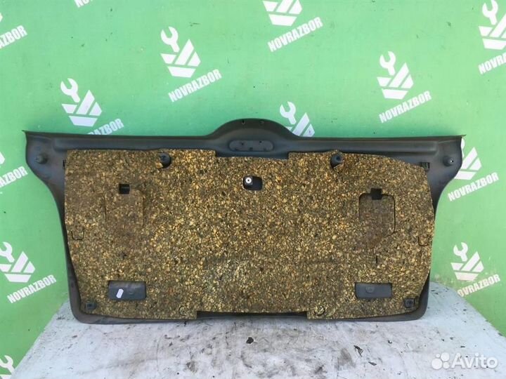 Обшивка багажника Рено Сценик