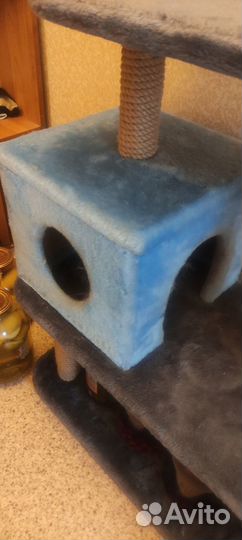 Домик для кота с когтеточкой