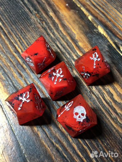 Кубики, дайсы ручной работы для VTM, втм 