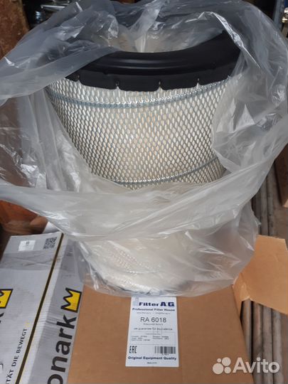 Воздушный фильтр LX612 на MAN F2000 comandor