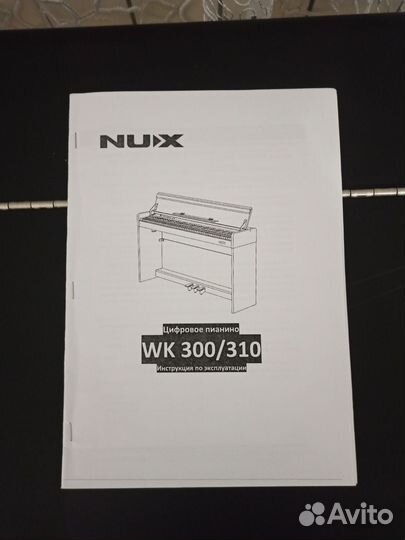 Цифровое пианино nux wk310