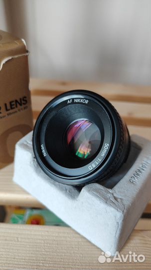 Объектив nikon 50mm f/1.8 AF Nikkor