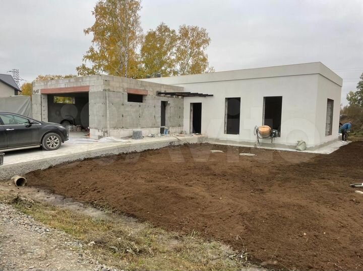 Коттедж 129 м² на участке 10 сот.