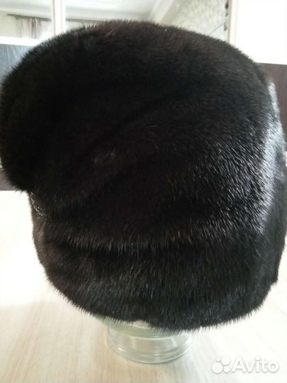 Шапка новая норковая женская