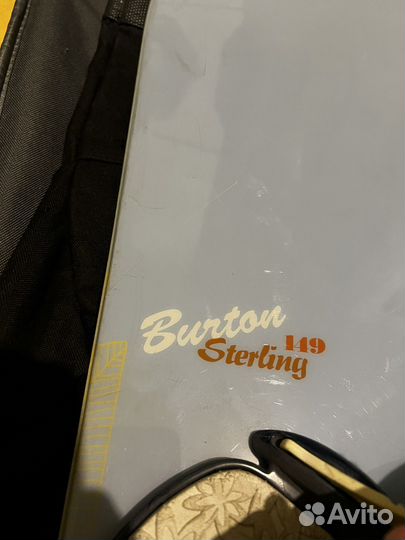 Сноуборд burton sterling 149 с креплением