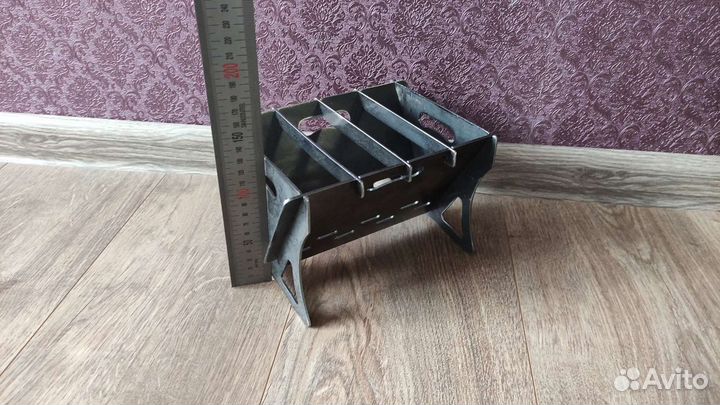 Мини мангал, щепочница. Разборная