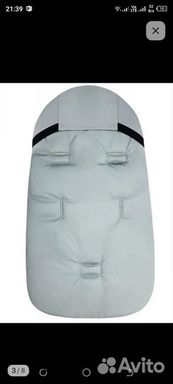 Зимний конверт в коляску