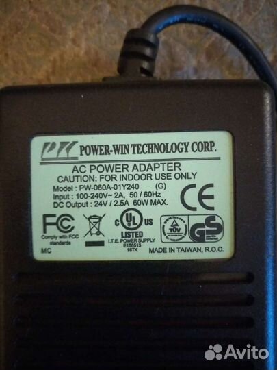 Блок питания к ккм Fprint 03 24 B