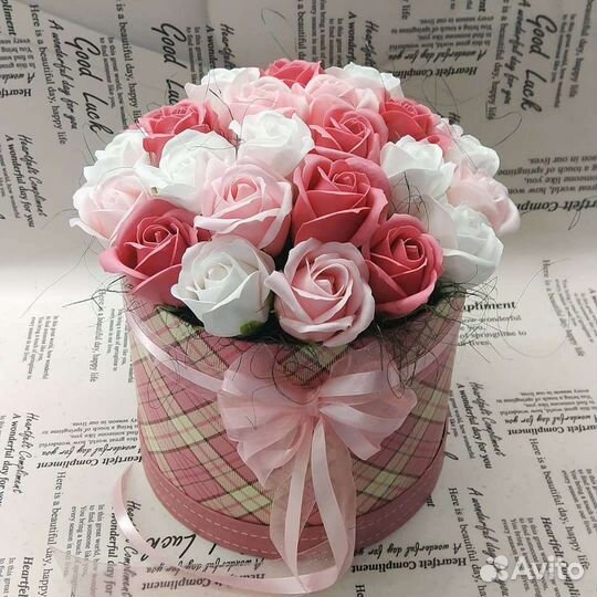 Букеты из мыльных роз на любой бюджет