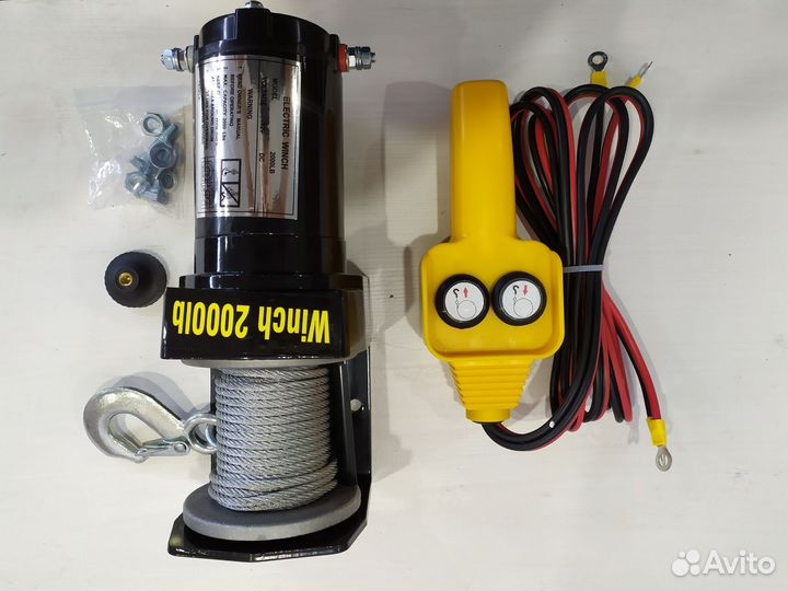 Лебедка электрическая Electric Winch 2000lbs 12V