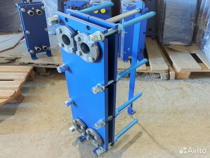 Теплообменник для отопления 1200м2 SN14-13, 120кВт