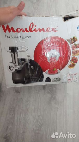 Мясорубка moulinex hv8