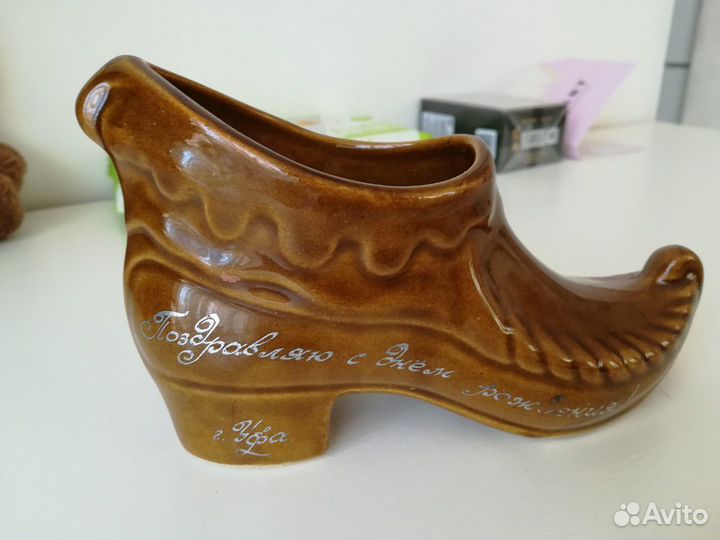 Пепельница, Карандашница, сапожок СССР