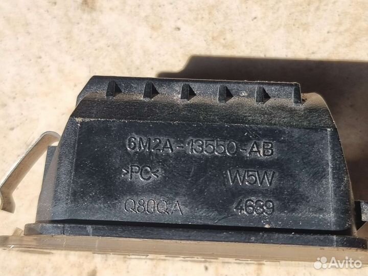 Фонарь подсветки номера Ford Focus II