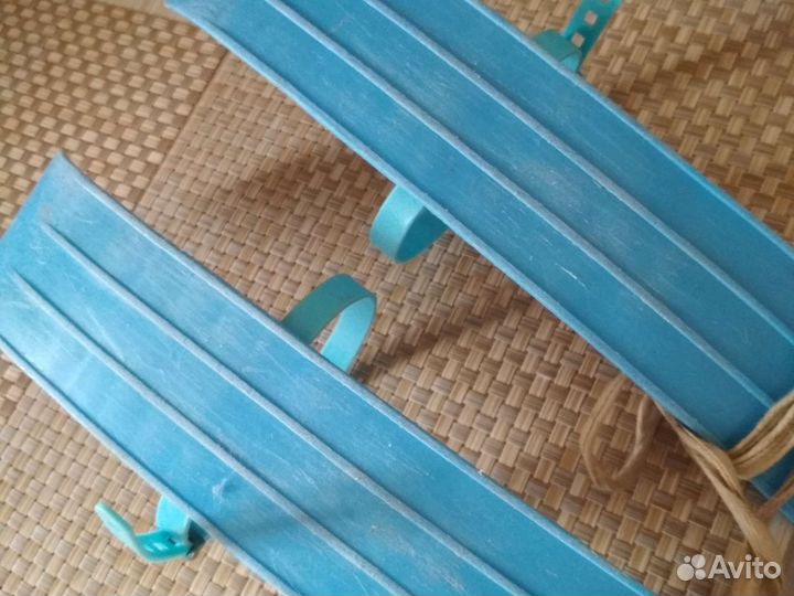 Лыжи детские пластик