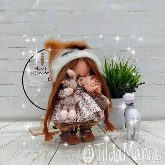 Кукла лисичка