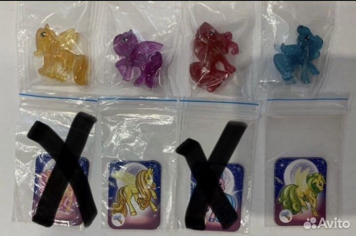 3 Игрушки из разных яиц