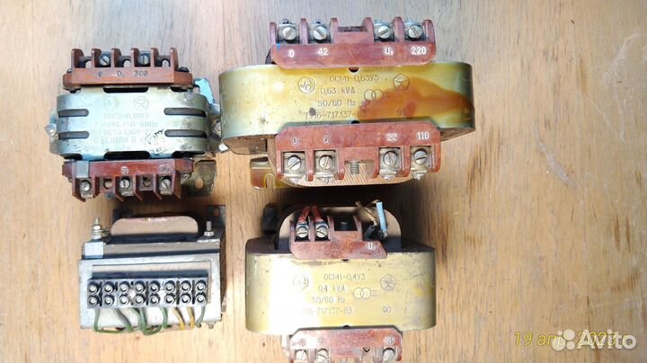 Трансформаторы и электродвигатель 5,5 кВт-1500 об