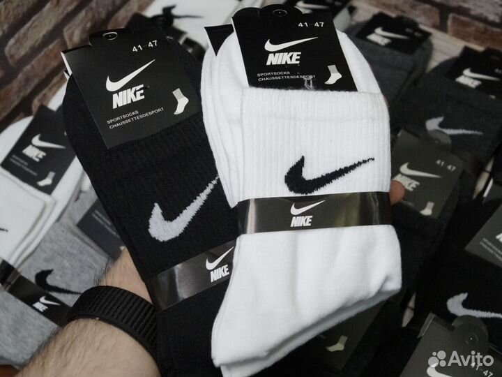 Мужские носки Nike хлопок