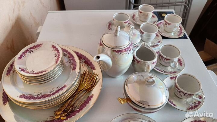 Чайный+кофейный сервиз ГДР