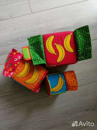 Большой развивающий муз.коврик и игрушки