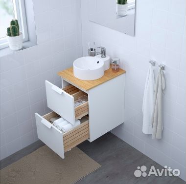 Шкаф тумба для раковины годморгон икеа новое купить в Москве | Товары ...
