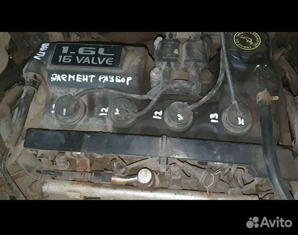 Двигатель Lifan breez 1.6