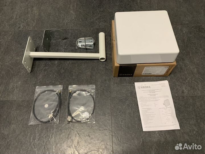 Антенна для 4g модема c проводами 2шт 10м (50-Ом)