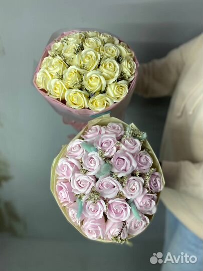 Букет из мыла