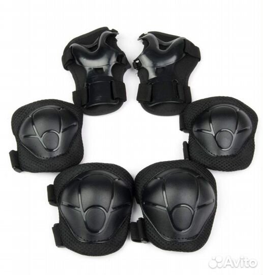 Комплект защиты детский не05044 (М) черная