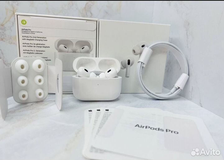 AirPods Pro 2 поколения (плюс чехол в подарок)