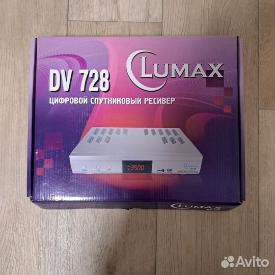 Новый Lumax DV-728 спутниковый ресивер