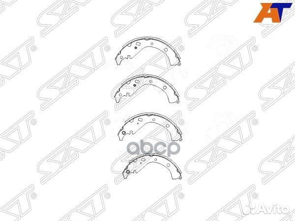 Колодки тормозные барабанные зад toyota OPA/WIS