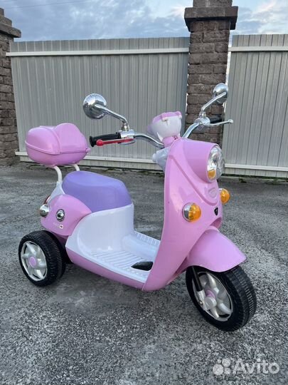 Электро скутер детский