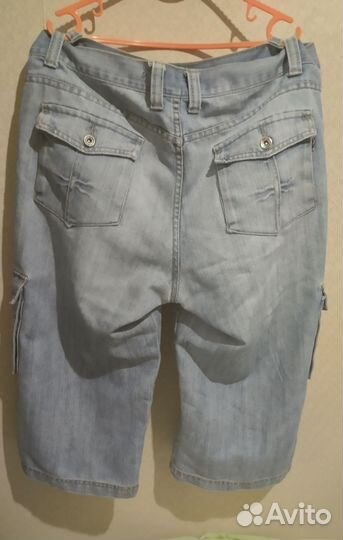 Шорты джинсовые мужские 52- 54 размер