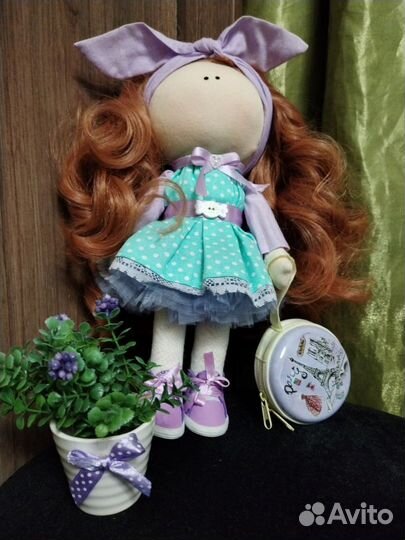 Интерьерная кукла Тильда